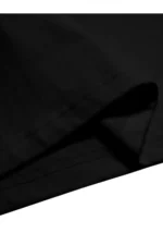 تی‌شرت کلفتی مردانه و زنانه با طراحی گرافیکی، یقه گرد، آستین کوتاه، رنگ مشکی، از جنس پنبه - 8817