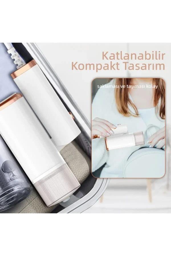میو X20sm 18 گرم در دقیقه بخار قوی و پرتابل با پایه استیل ضد زنگ، اتو مخصوص رفع چروک - 8486