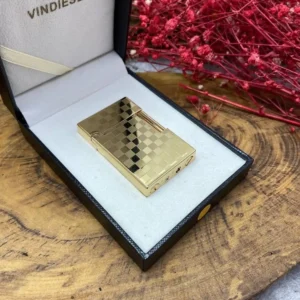 فندک طلایی دوپونت مدل چلیک اسپورت دیزاین - 9606