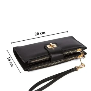 کیف بزرگ زنانه با قفل - 9526
