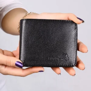ست کیف کمری، کیف کارت، جاکلیدی، فندک هدیه‌ای سیاه - مدل ست-3012-chx - 8482