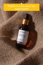 روغن مراقبت مو طبیعی مغذی و ترمیم‌کننده ۳۰ میلی‌لیتر (ویتامین E، روغن آرگان، سیر و روغن بادام) - 8935