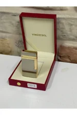 فندک شخصی گازدار رنگ زرد و خاکستری - 9587