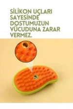 مسواک شستشوی گربه و سگ با بخار، نرمی سیلیکونی - 8652