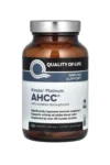 کیفیت زندگی، کینوکوی پلاتینیوم AHCC 60 کپسول گیاهی. ساخت آمریکا. - 9404