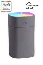 مرطوب‌کننده هوا H2O 400 میلی‌لیتر اولتراسونیک، دستگاه بخار برای اتاق و خودرو و دیفیوزر عطر - 8417