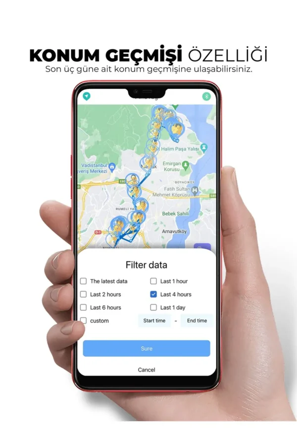 تگ پلاس - دستگاه هوشمند GPS برای ردیابی با سازگاری با اندروید و iOS - 8396