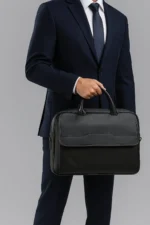 کیف لپ‌تاپ چرم برای سایز ۱۵.۶ اینچ - 9705