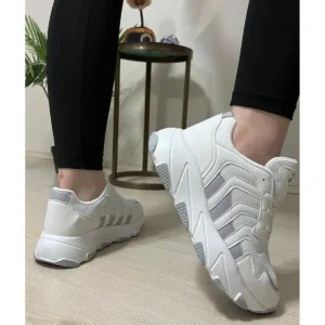 کفش راحتی روزمره زنانه با کفی بلند - 9343