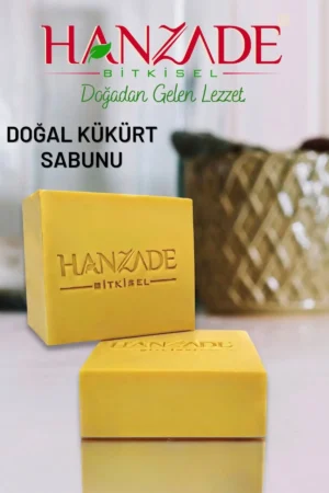 صابون گوگردی دست‌ساز طبیعی هاتای - ۲ عدد - 9667