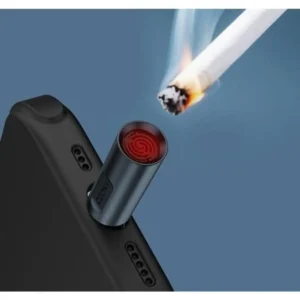 فندک الکترونیکی مدرن با ورودی USB نسل جدید، فندک قابل حمل برای تلفن همراه - 8443