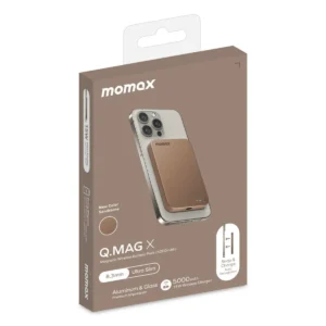 پاوربانک مغناطیسی بی‌سیم Q.Mag X1 تیتانیوم چول با ظرفیت 10000mAh - نسل 2 - 9785
