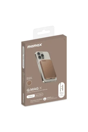 پاوربانک مغناطیسی بی‌سیم Q.Mag X1 تیتانیوم چول با ظرفیت 10000mAh - نسل 2 - 9785