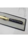 قلم امضا فلزی با جعبه و نام اختصاصی - رنگ نی navy - 10202
