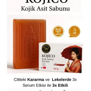 صابون اسید کوجیک، صابون کوجیک اسید با اثر زردچوبه و مقابله با لک 120 گرم - 10284