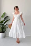 دستdress فرفری فیسو سفید - 10095