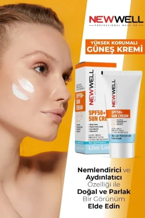 کرم ضد آفتاب با حفاظت بالا SPF 50+ آلوئه ورا - 9797