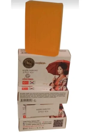 صابون اسید کوجیک، صابون کوجیک اسید با اثر زردچوبه و مقابله با لک 120 گرم - 10284