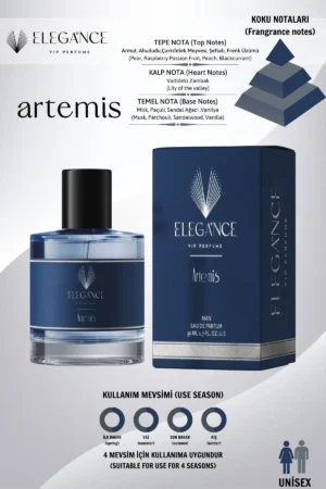 عطر آرتemis 50 میلی لیتری ادو پرفیوم با ماندگاری بالا (یونی‌سکس) - 10028