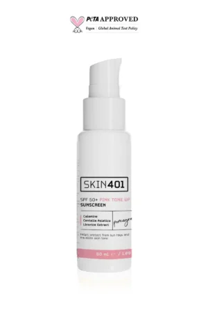 کرم ضد آفتاب روشن کننده با رنگ صورتی SPF50 حجم 50 میلی لیتر - 9827