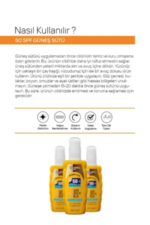 کرم ضد آفتاب ۵۰ SPF با اسپری شیر آفتاب بزرگسالان ۵۰ فاکتوری - 9803
