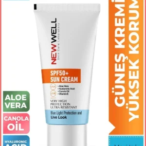 کرم ضد آفتاب با حفاظت بالا SPF 50+ آلوئه ورا - 9797