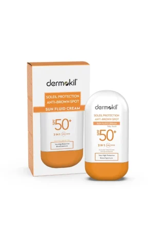 کرم ضد آفتاب مایع با SPF 50 ضد لکه قهوه‌ای سولیل - 9807