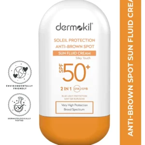 کرم ضد آفتاب مایع با SPF 50 ضد لکه قهوه‌ای سولیل - 9807