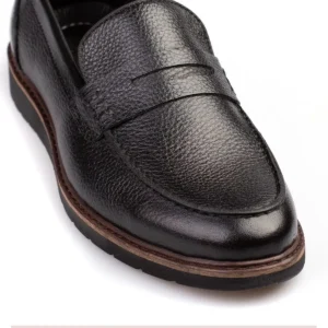 کفش مردانه مدل loafer از جنس چرم طبیعی، ۷ رنگ مختلف - 10169