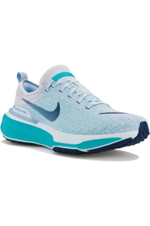 کفش دویدن DR 2615-407 Zoomx Invincible Run Fk 3 با زیره نرم و سبک - 10234