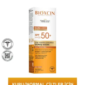 کرم ضد آفتاب SPF 50 با حفاظت بسیار بالا 50 میلی لیتر - مناسب برای پوست خشک و نرمال - حاوی کلاژن و اسید هیالورونیک - 9815