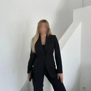 بلزر زنانه کلاسیک دو تکه - 9877