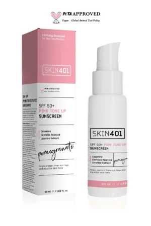 کرم ضد آفتاب روشن کننده با رنگ صورتی SPF50 حجم 50 میلی لیتر - 9827
