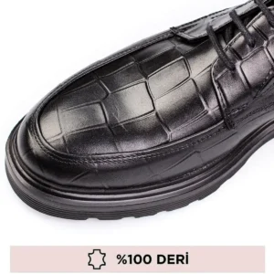 کفش چرمی کلاسیک بسیار شیک با کفی EVA - 10189