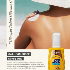 کرم ضد آفتاب ۵۰ SPF با اسپری شیر آفتاب بزرگسالان ۵۰ فاکتوری - 9803