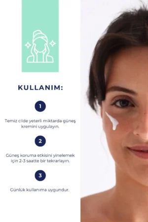 کرم ضد آفتاب مایع با SPF 50 و مقاوم در برابر آب مناسب برای تمامی тип های پوست - 50 میلی لیتر - 9810