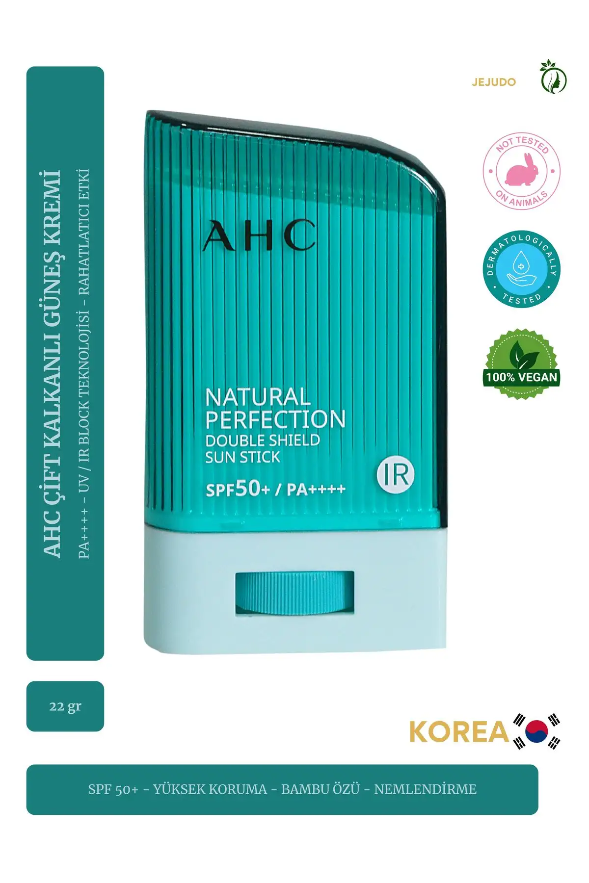 سٹیک ضد آفتاب A.h.c. Naturel Perfection Double Shield با SPF50 PA - 9812 سٹیک ضد آفتاب A.h.c. Naturel Perfection Double Shield با SPF50 PA - 9812