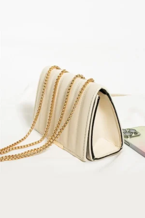 کیف دوشی و دستی با طرح زنجیری و مگنتی - 10641