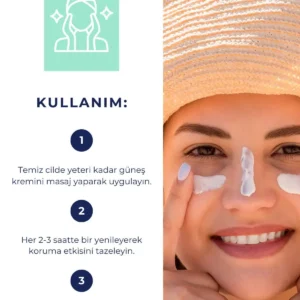 کرم ضد آفتاب بسیار کارآمد با فاکتور حفاظتی SPF +50 و محافظت UVA - UVB حجم 50 میلی‌لیتر - 9811