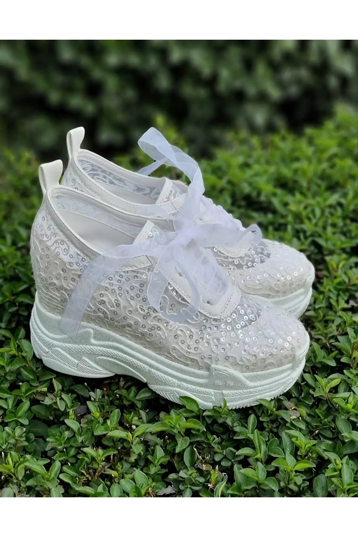 کفش عروس با پاشنه مخفی 12 سانتیمتر - 10568 کفش عروس با پاشنه مخفی 12 سانتیمتر - 10568