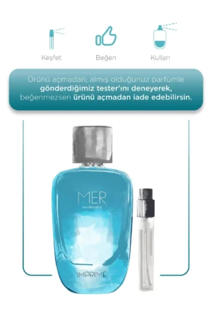 عطر مردانه مر ادو پرفیوم 100ml | دریا و تازه | دریا، برگاموت، نیلوفر، پچولی، چوب صندل - 9981