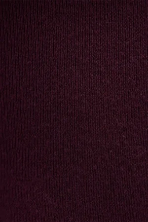 ژاکت یقه V بنفش 1710122-87830 - 11109