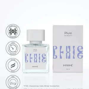 عطر پلیو EDP (ادو پرفیوم) یونیسکس ۵۰ میلی لیتر | رایحه‌ی تازه و گلی | ترنج، فلفل صورتی، باران، گل سرخ، یاسمن، کاج، مشک - 10656