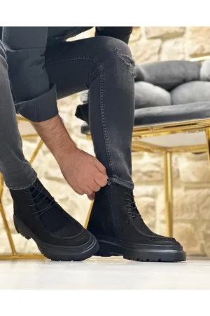 بوت مردانه چرم اصل اوکلند - 10723