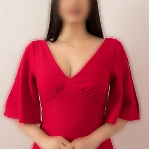 لباس مجلسی بلند با جزئیات شکاف 13233 - 11326