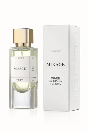 عطر زنانه میراژ ادو پرفیوم 50ml | گل‌دار-چوبی-خامه‌ای | شکوفه پرتقال، زنبق آبی، وانیل، مشک - 11186
