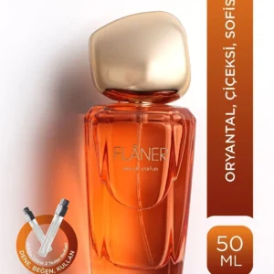 عطر زنانه فلنر ادوتویلت ۵۰ میلی‌لیتر | شرقی، گلی | مرکبات، اسطوخودوس، زعفران، مریم‌گلی، کهربا، سرو - 10651