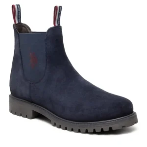 بوت ورزشی مردانه نبوک سوئدی U.S. POLO ASSN. مدل بورال - 10779