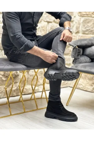 بوت مردانه چرم اصل اوکلند - 10723