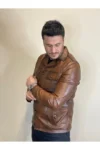 جاکت چرم مردانه - 11453